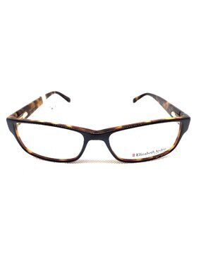 Elizabeth Arden Women Tortoise Brown Eyeglass Frames 54-16-140 Rectangular Shape